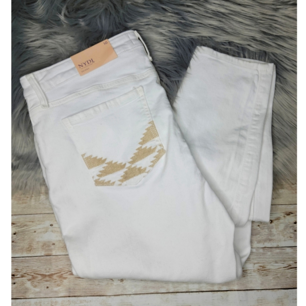 NYDJ Ami White Skinny Women's Jeans